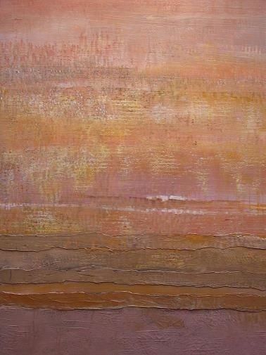 Abstract painting by Sandy McMullen "Coral Vibrations"